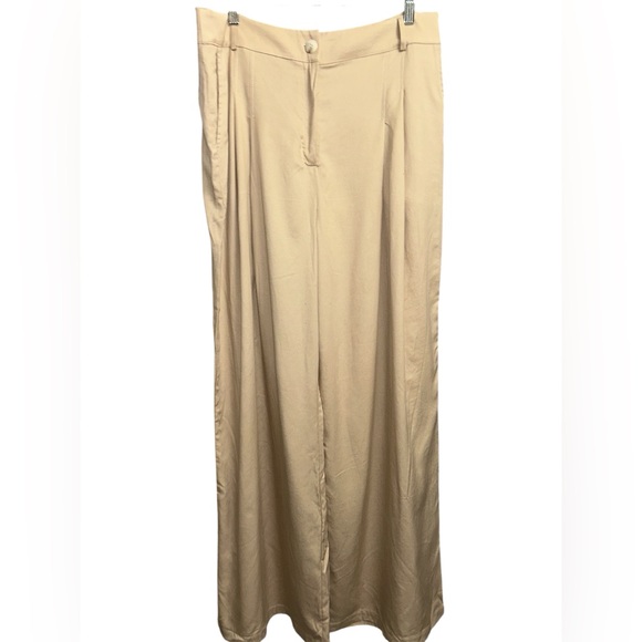 AMADI For Anthropologie Pleated Wide-Leg Pants - Picture 3 of 6